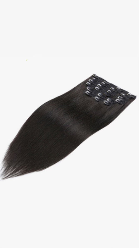 straight seamless clip in extensions
